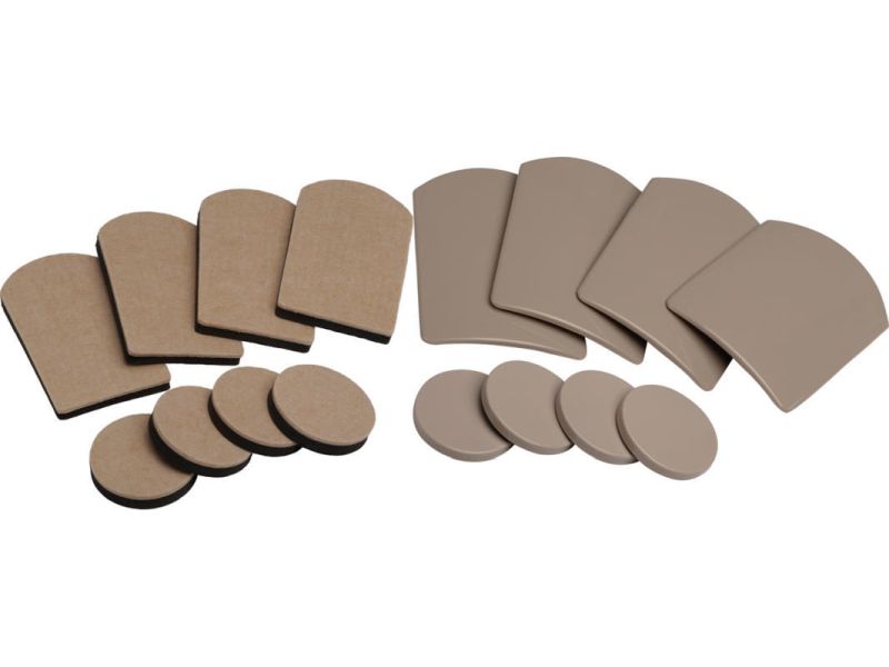 Reusable, Slide Glide Easy Movers Pack Furniture Sliders, 16-Piece Set –  Shepherd Hardware